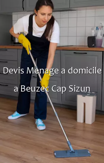 Devis Menage a domicile a Beuzec Cap Sizun