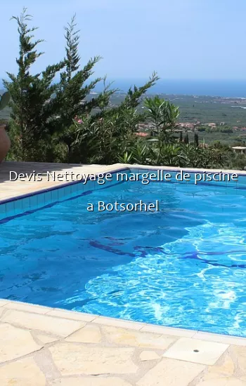 Devis Nettoyage margelle de piscine a Botsorhel