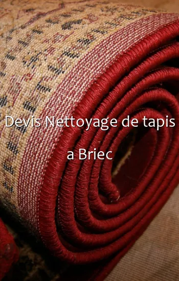 Devis Nettoyage de tapis a Briec