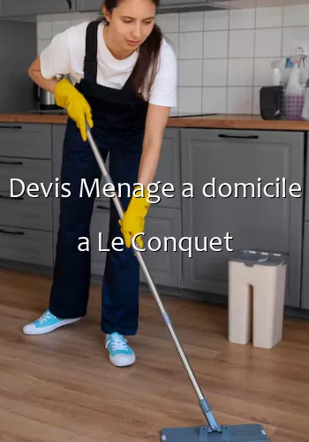 Devis Menage a domicile a Le Conquet
