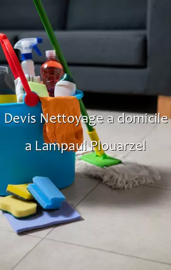 Devis Nettoyage a domicile a Lampaul Plouarzel