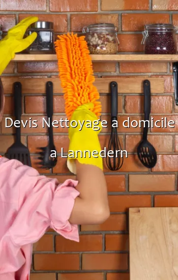 Devis Nettoyage a domicile a Lannedern