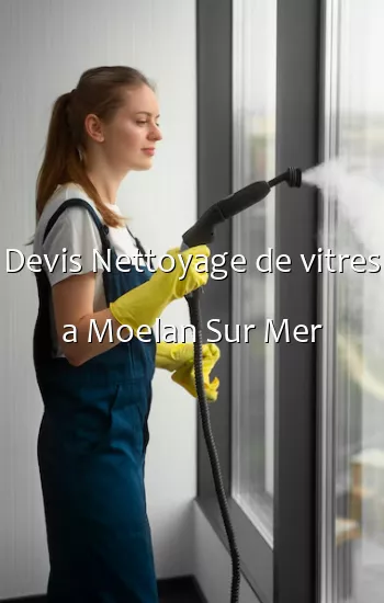 Devis Nettoyage de vitres a Moelan Sur Mer
