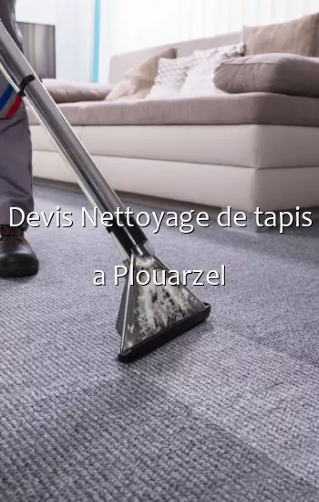 Devis Nettoyage de tapis a Plouarzel