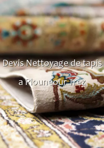 Devis Nettoyage de tapis a Plouneour Trez