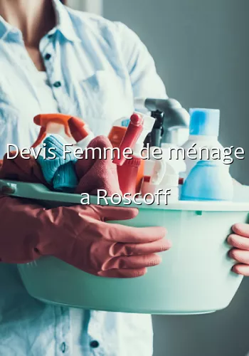 Devis Femme de ménage a Roscoff