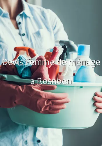 Devis Femme de ménage a Rosnoen