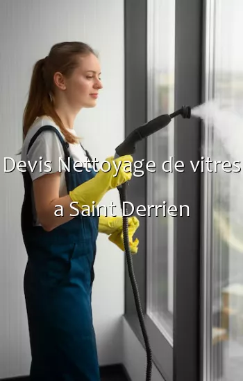 Devis Nettoyage de vitres a Saint Derrien
