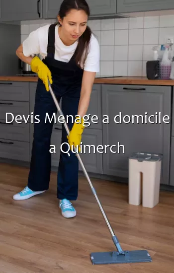 Devis Menage a domicile a Quimerch