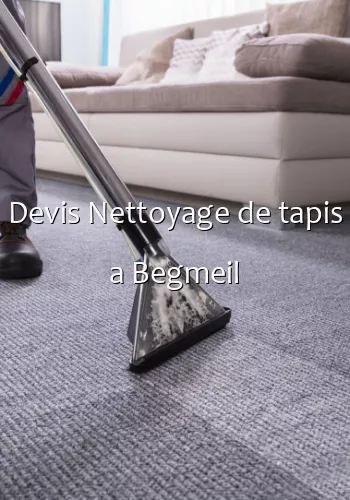 Devis Nettoyage de tapis a Begmeil